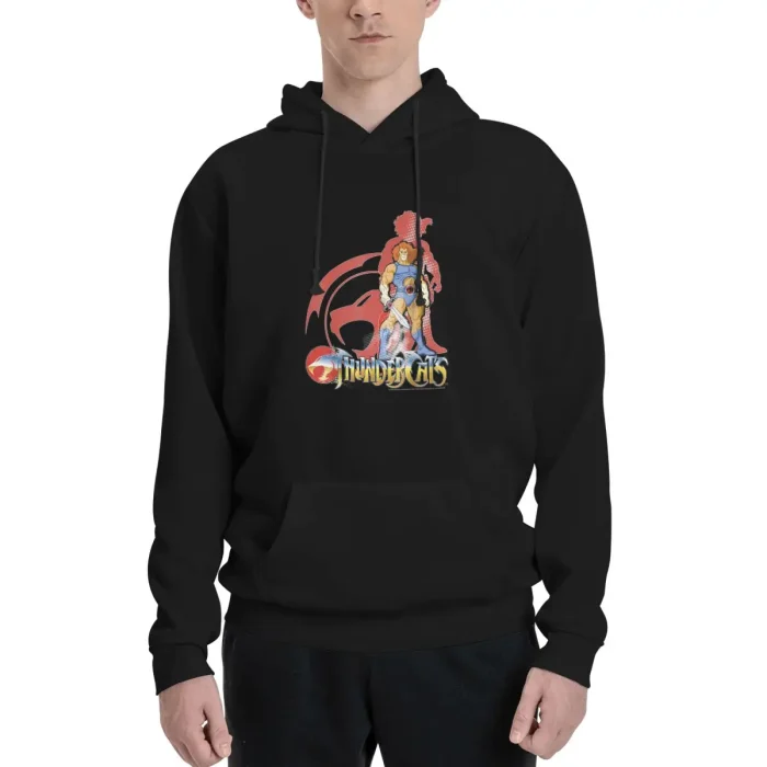 Retro Thundercats Lion-O Graphic Hoodie