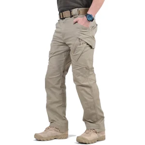 Men's Tactical IX7 Cargo Pants – Heavy Duty Outdoor Military Combat Trousers