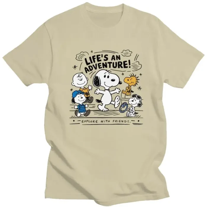 Peanuts "Life's An Adventure" Snoopy & Friends Graphic T-Shirt