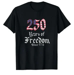 Men's "250 Years of Freedom"  Graphic T-Shirt